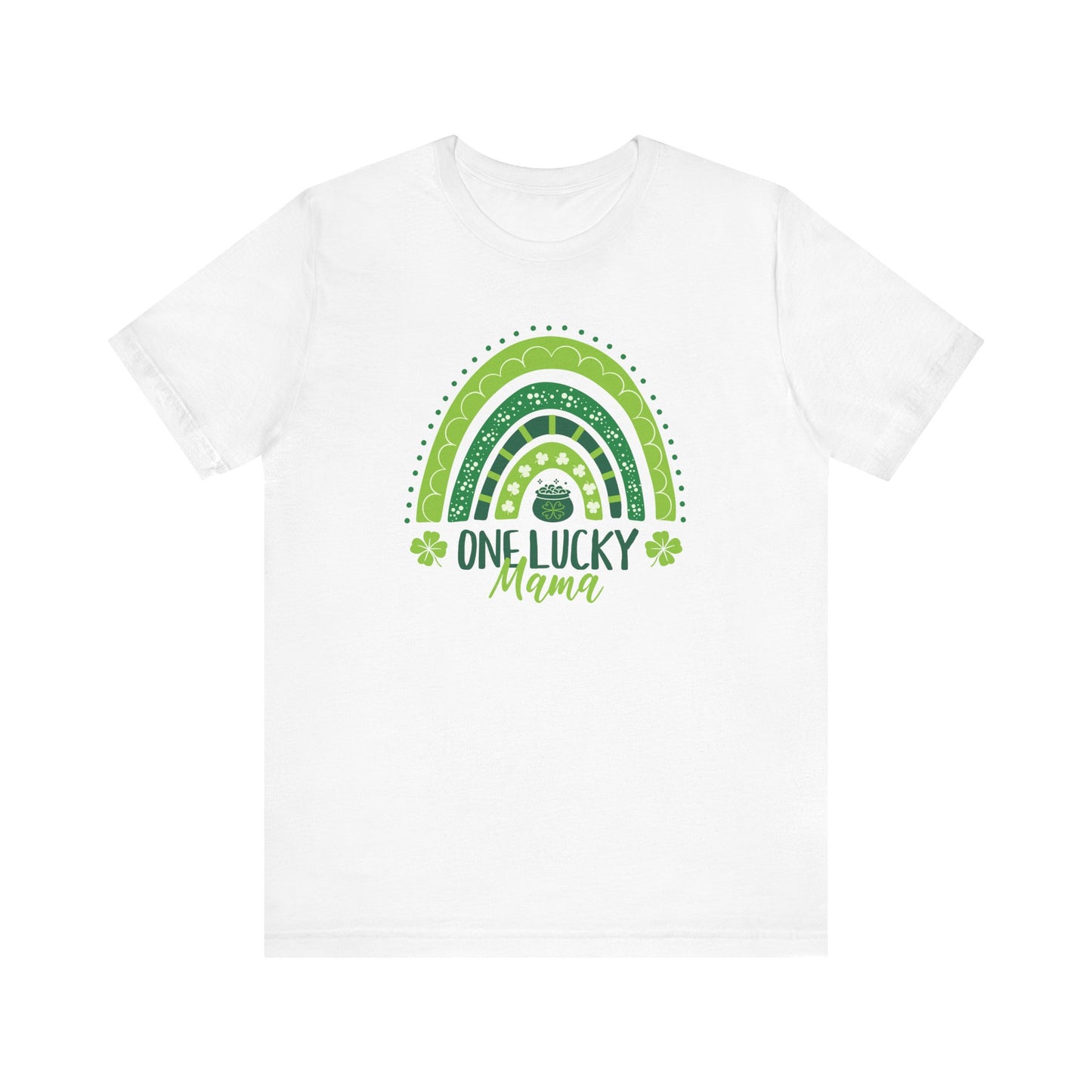 One Lucky Mama St. Patrick's Day Tee - Unisex Jersey Short Sleeve Shirt