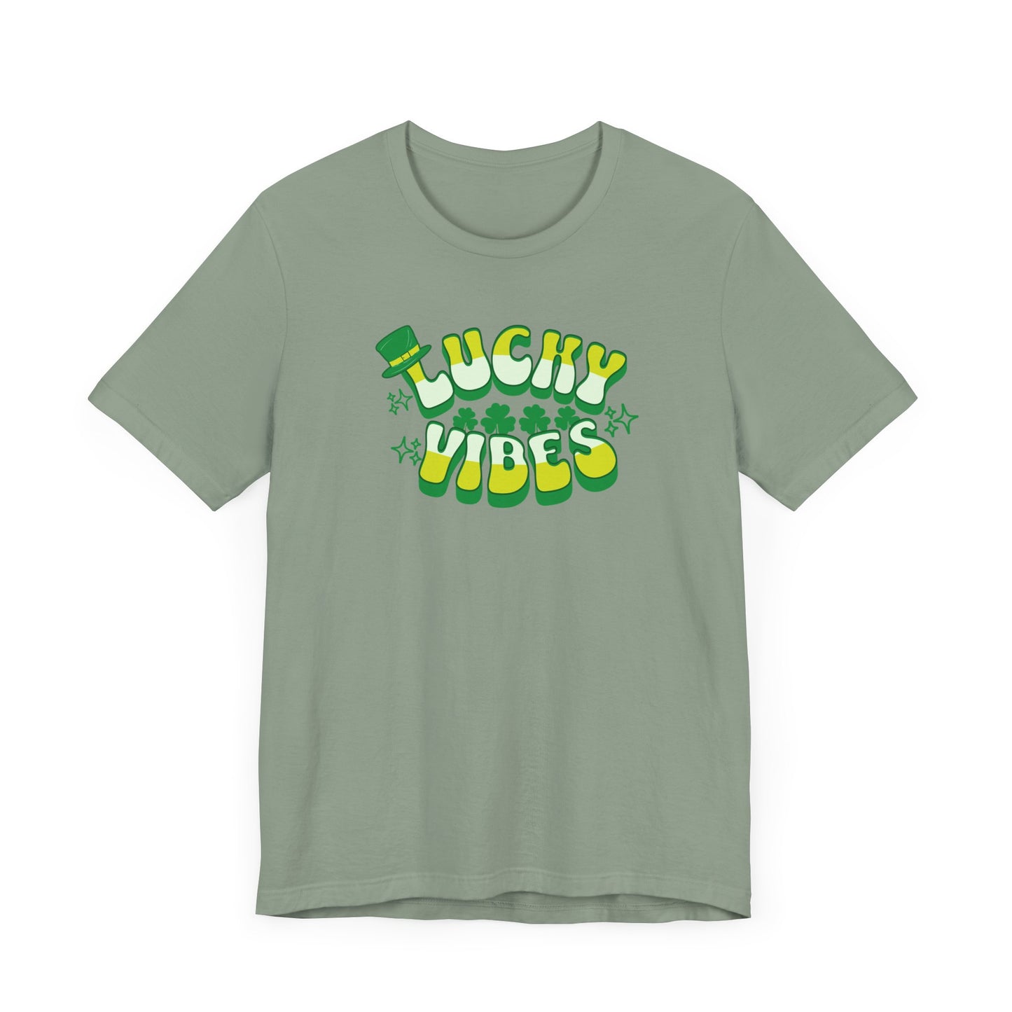 Lucky Vibes Unisex Jersey Tee - St. Patrick's Day Celebration Shirt