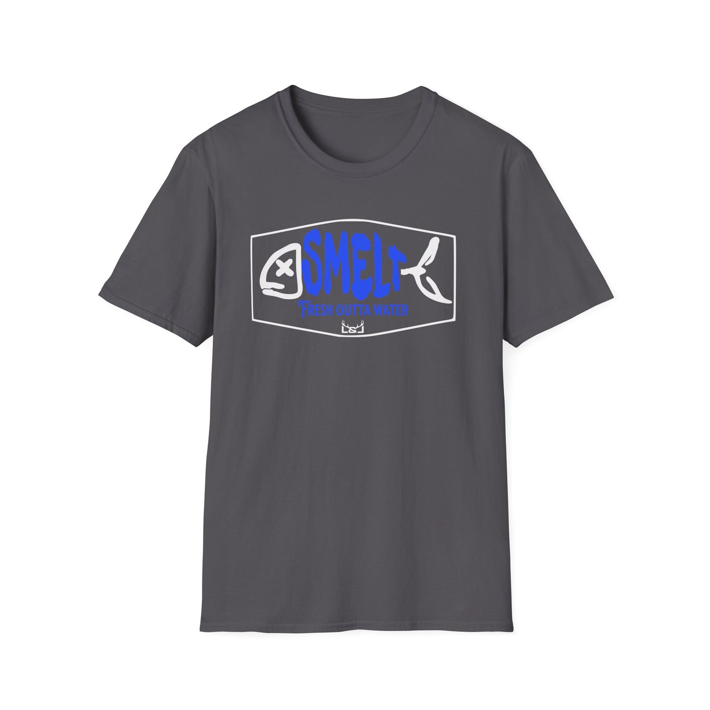 Smelt - "framed blue & white"