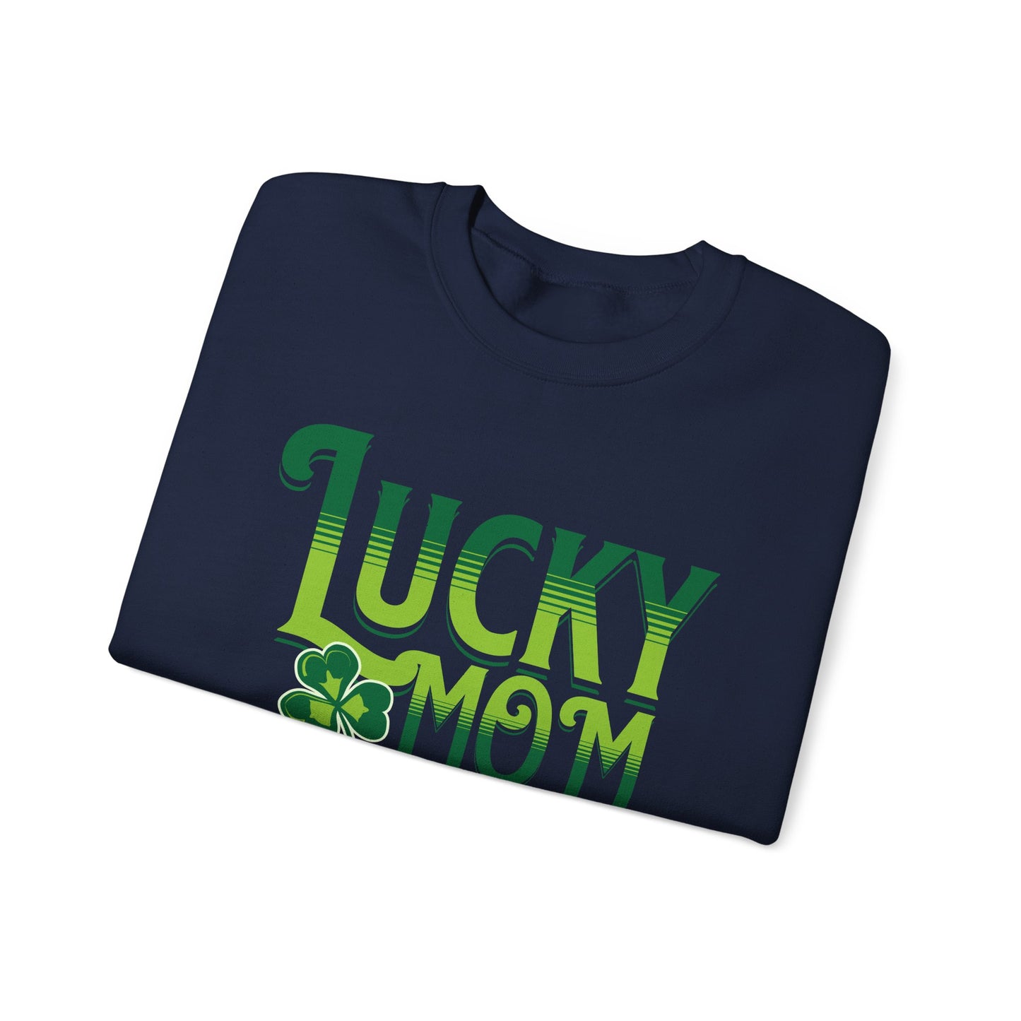 Lucky Mom St. Patrick's Day Crewneck Sweatshirt