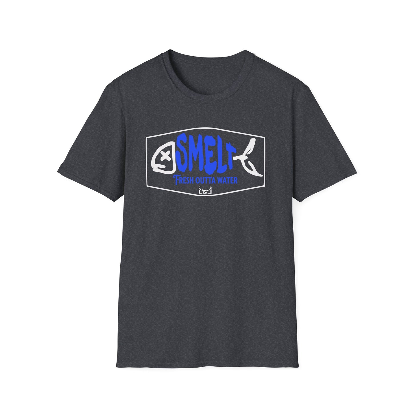 Smelt - "framed blue & white"
