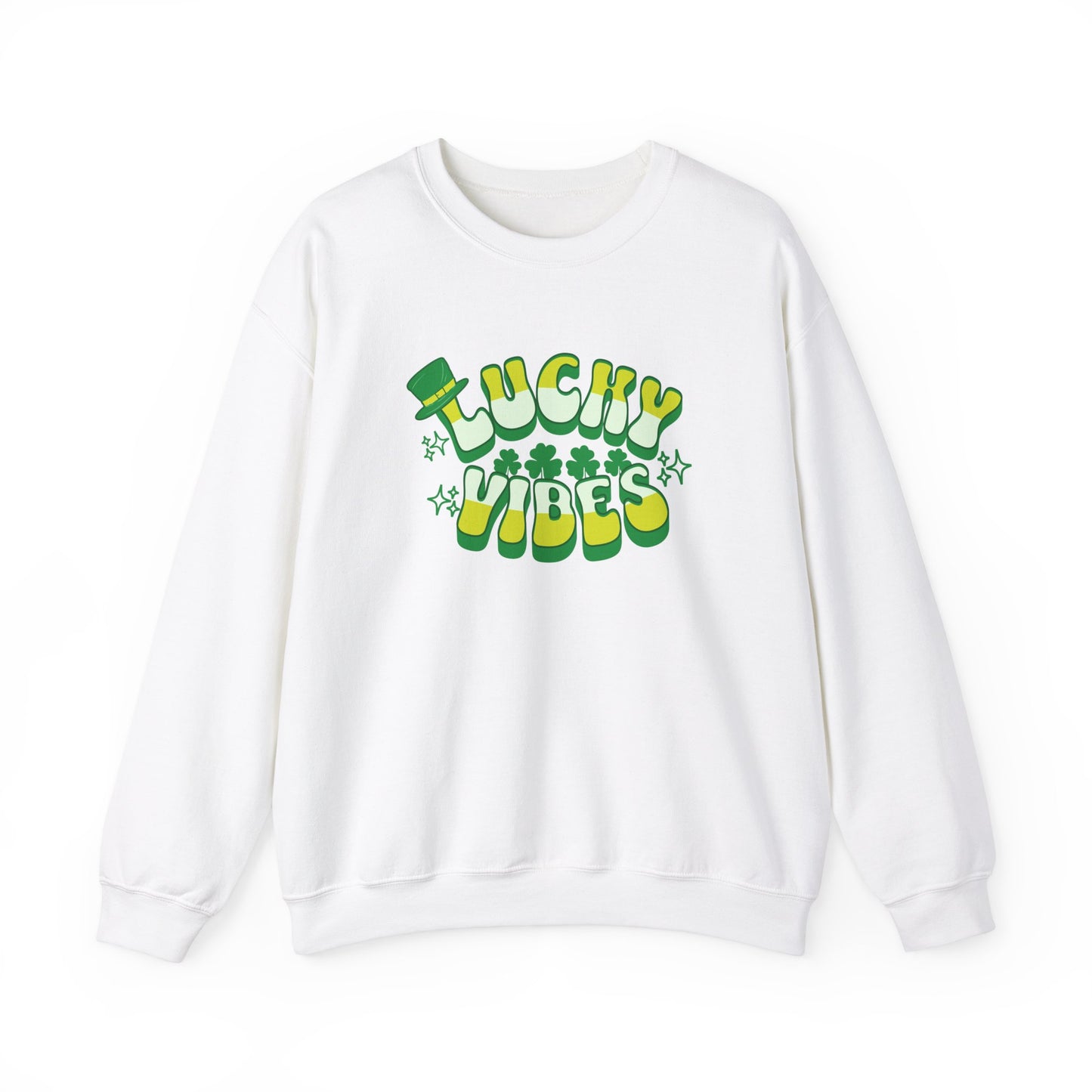 Lucky Vibes - Crewneck Sweatshirt