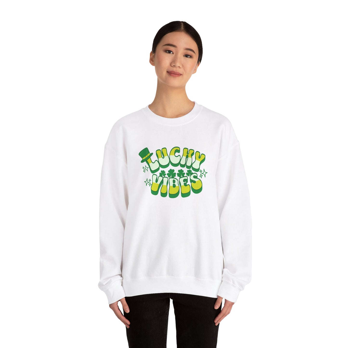 Lucky Vibes - Crewneck Sweatshirt