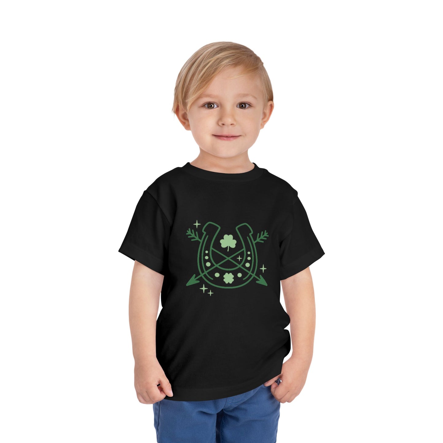 Lucky Horseshoe Toddler Tee - St. Patrick's Day Shirt