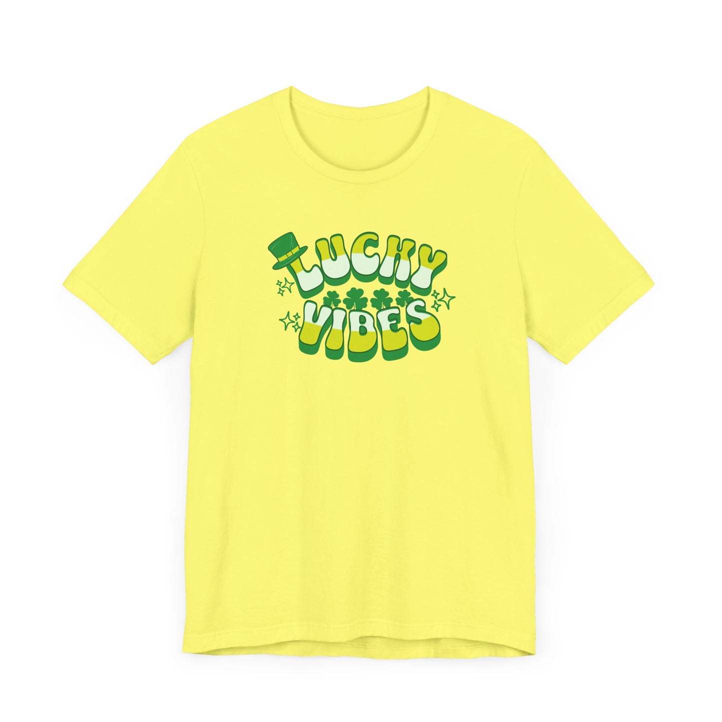 Lucky Vibes Unisex Jersey Tee - St. Patrick's Day Celebration Shirt