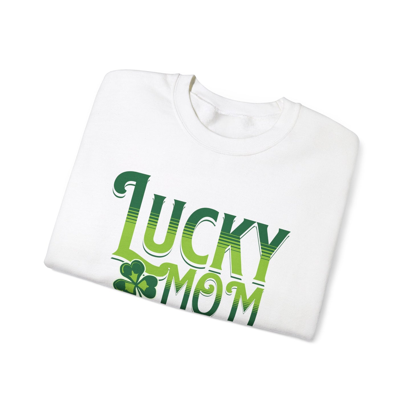 Lucky Mom St. Patrick's Day Crewneck Sweatshirt