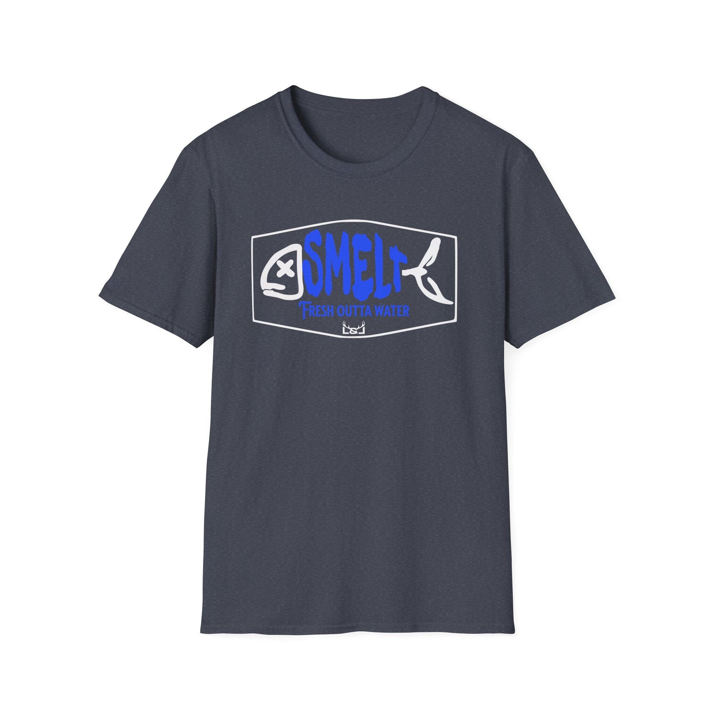 Smelt - "framed blue & white"