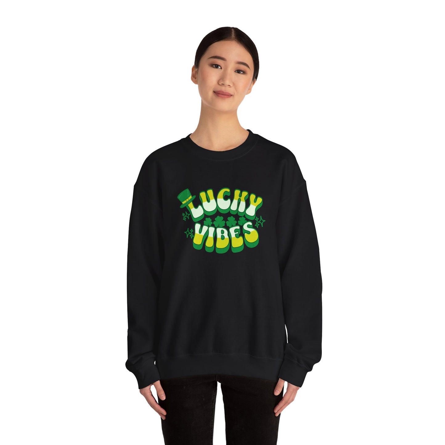 Lucky Vibes - Crewneck Sweatshirt