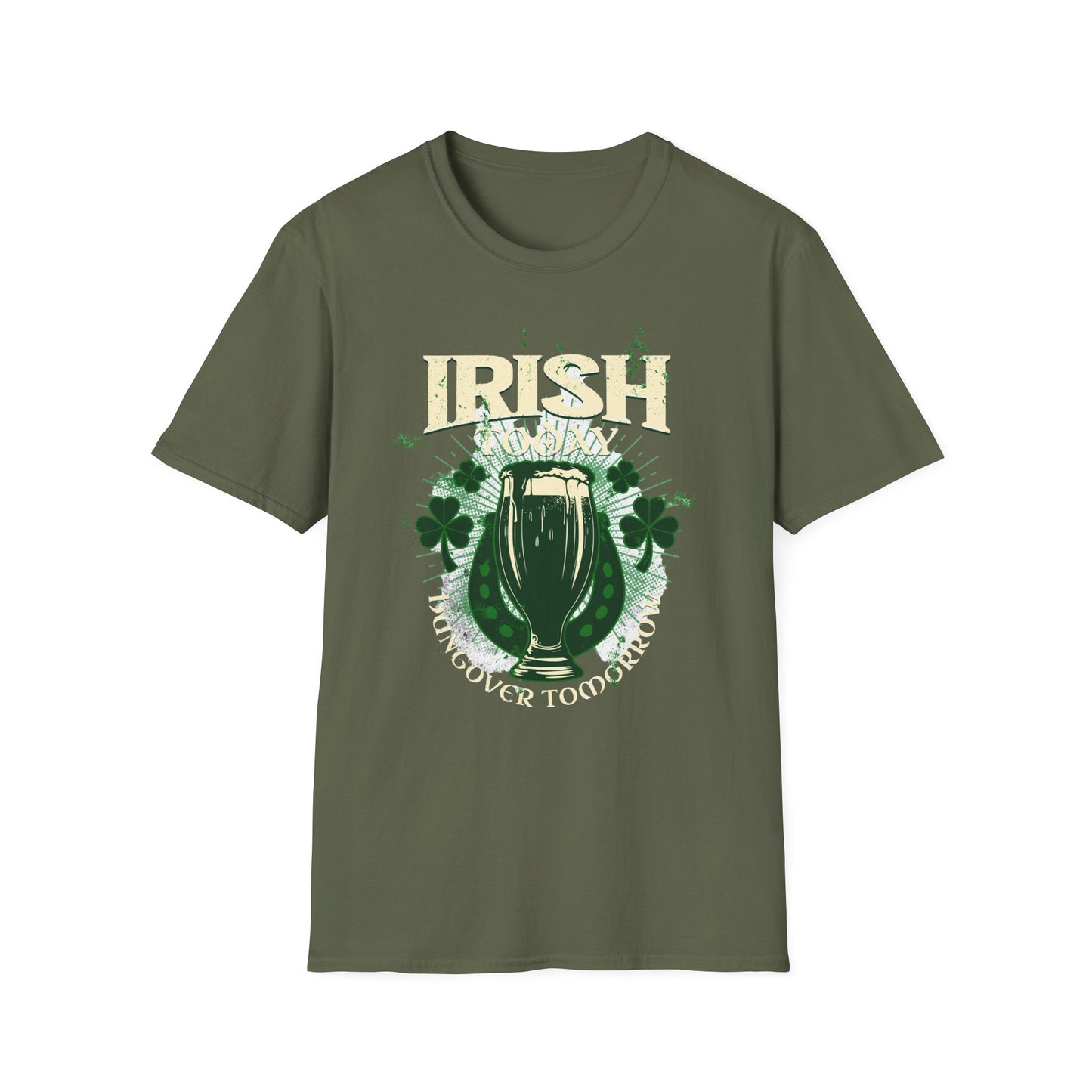 Irish Hangover Tomorrow Unisex Softstyle T-Shirt