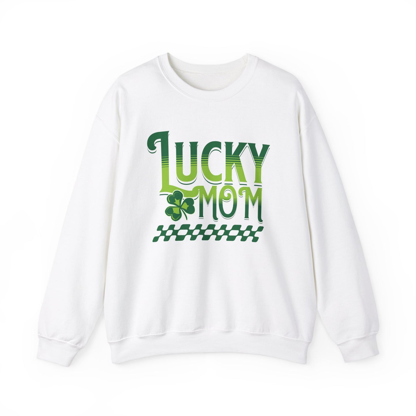 Lucky Mom St. Patrick's Day Crewneck Sweatshirt