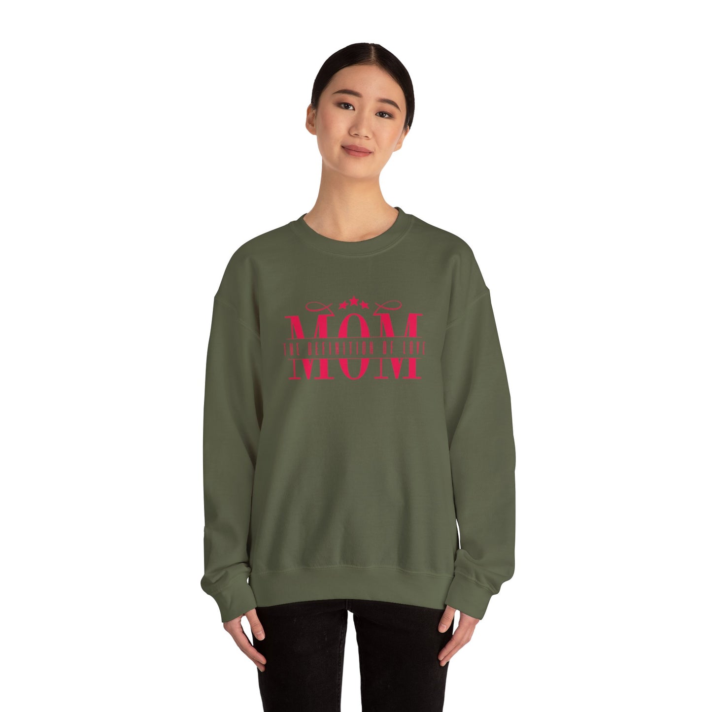 Crewneck Sweatshirt Mom Definition of Love