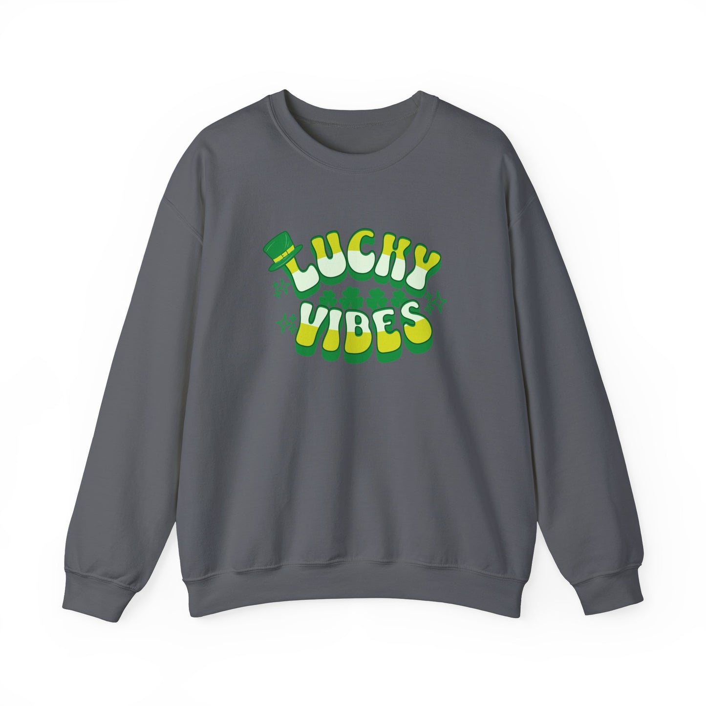 Lucky Vibes - Crewneck Sweatshirt