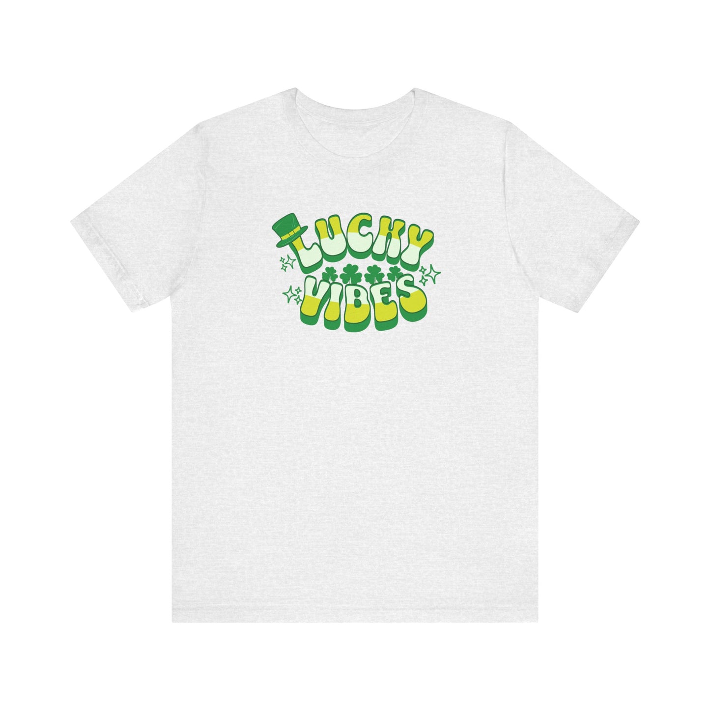 Lucky Vibes Unisex Jersey Tee - St. Patrick's Day Celebration Shirt
