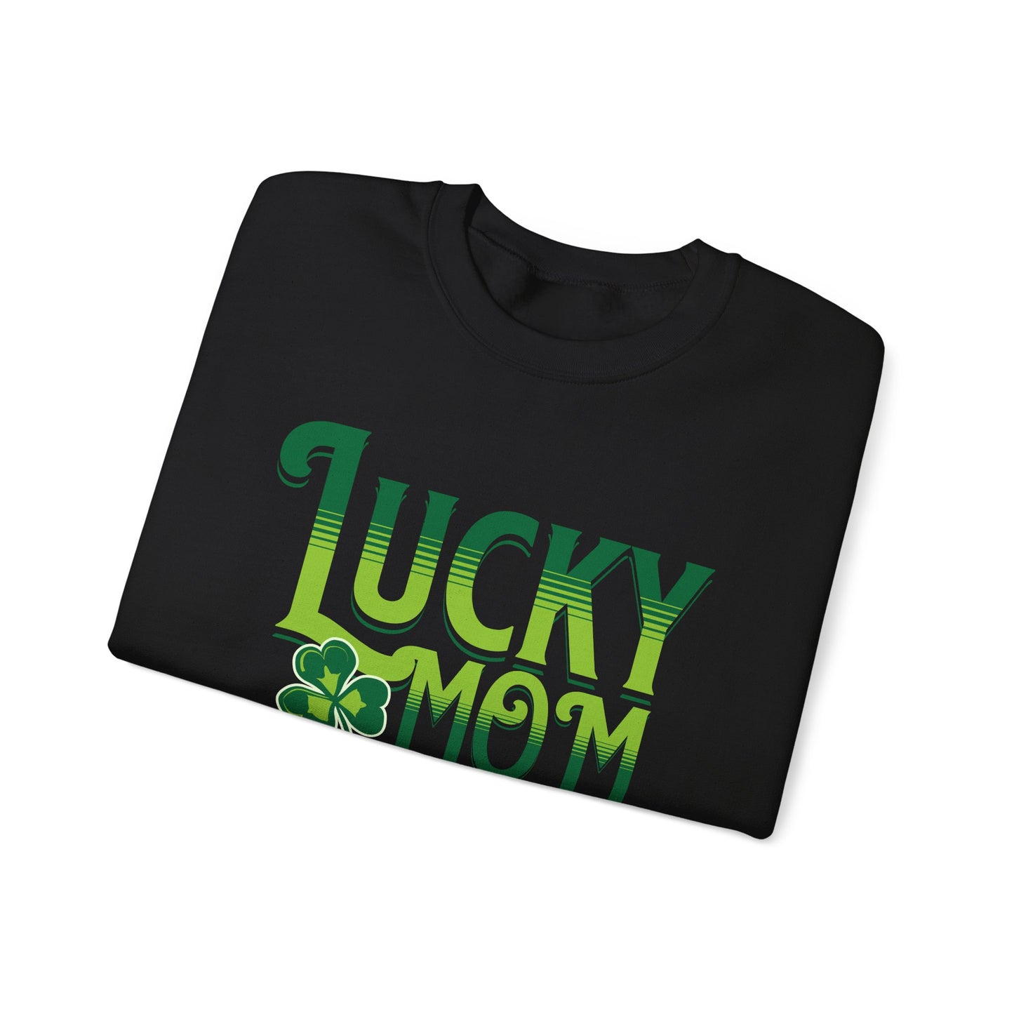 Lucky Mom St. Patrick's Day Crewneck Sweatshirt