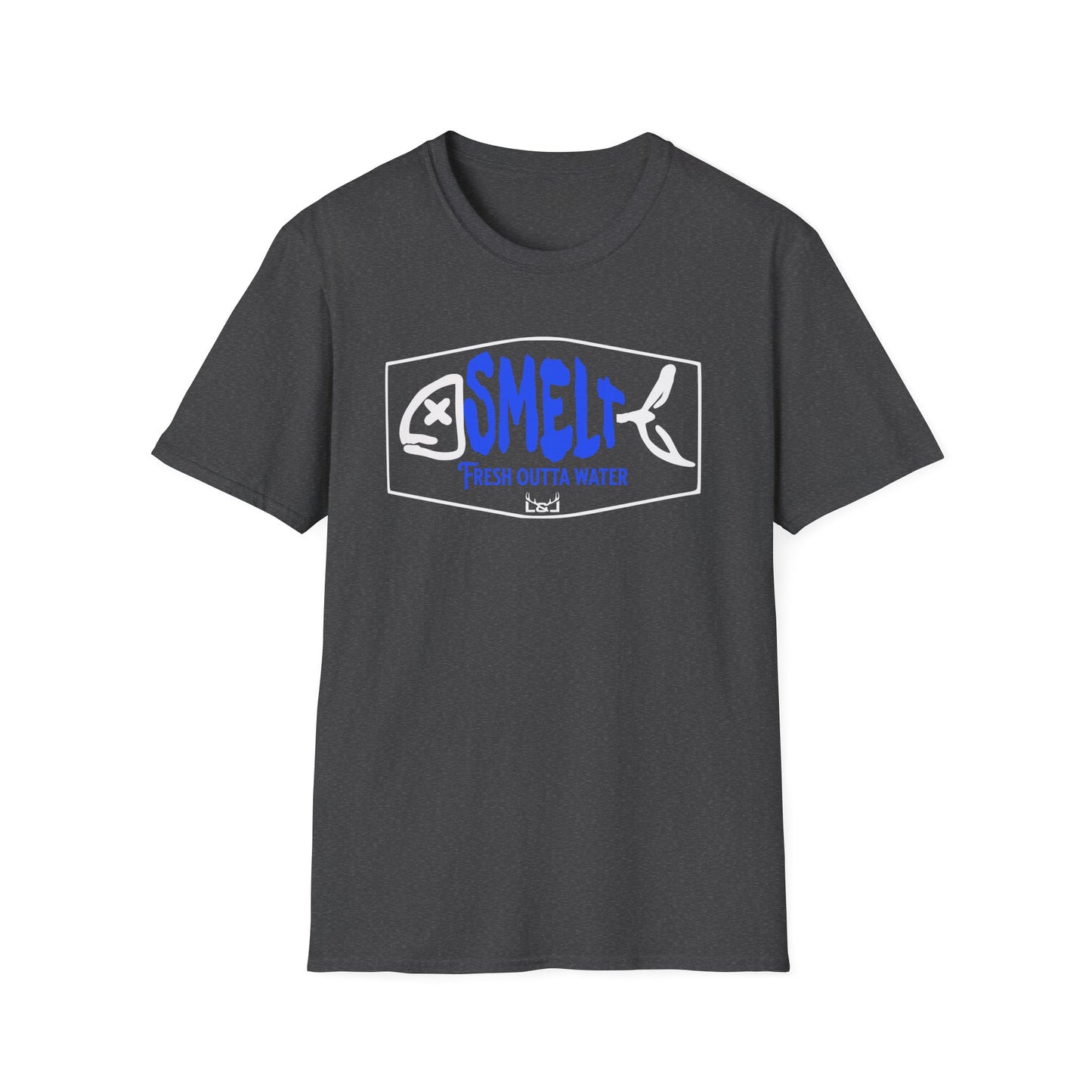 Smelt - "framed blue & white"