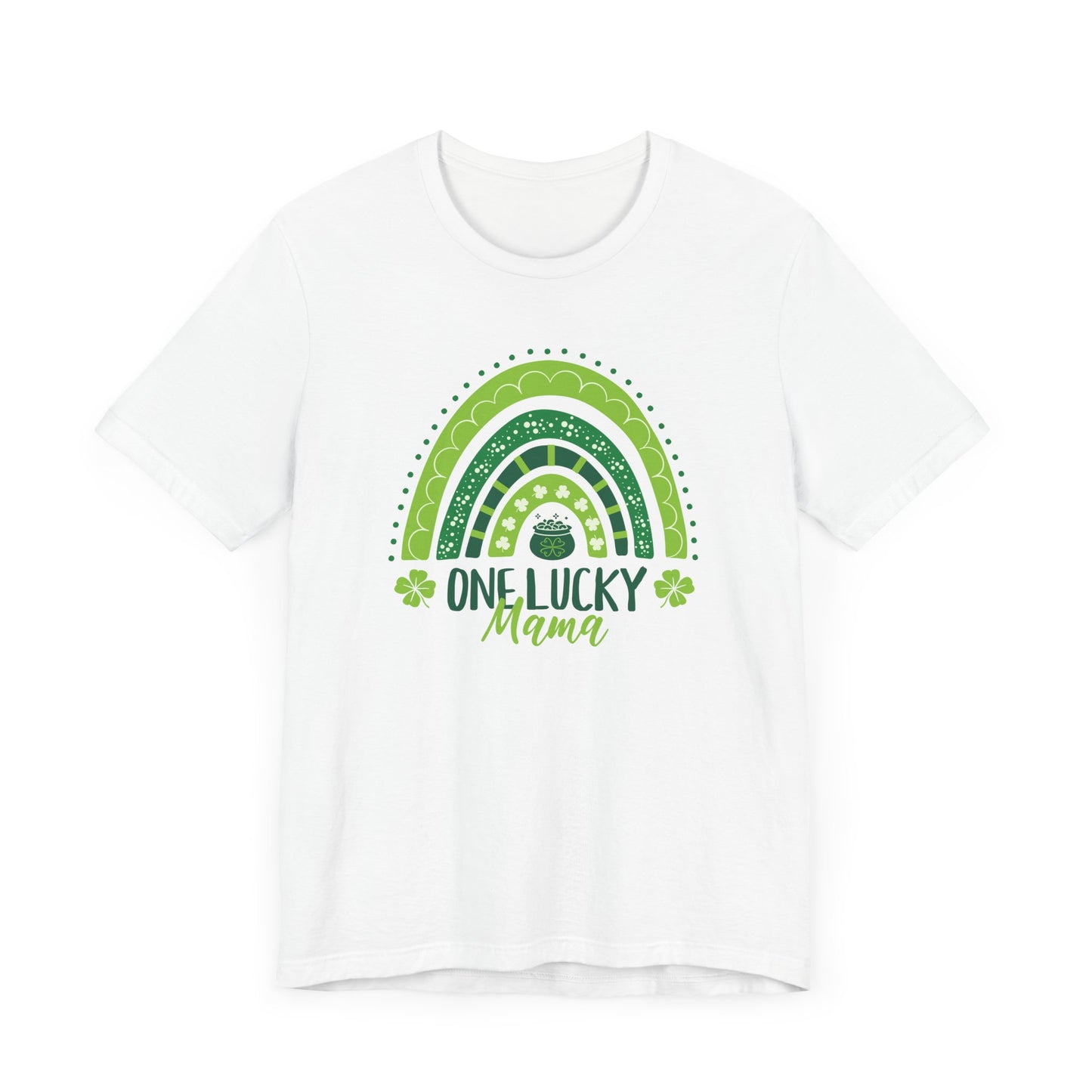 One Lucky Mama St. Patrick's Day Tee - Unisex Jersey Short Sleeve Shirt