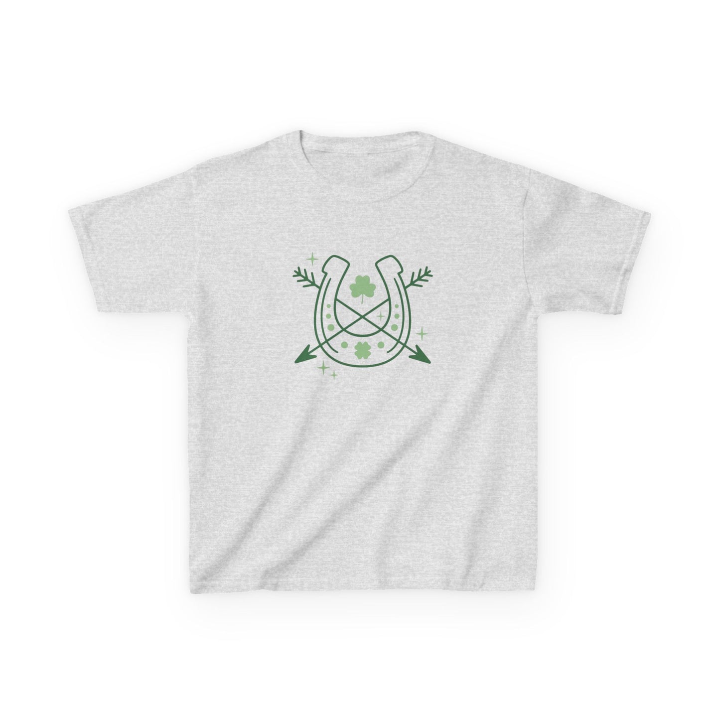 Lucky Horseshoe Kids Tee - St. Patrick's Day T-Shirt