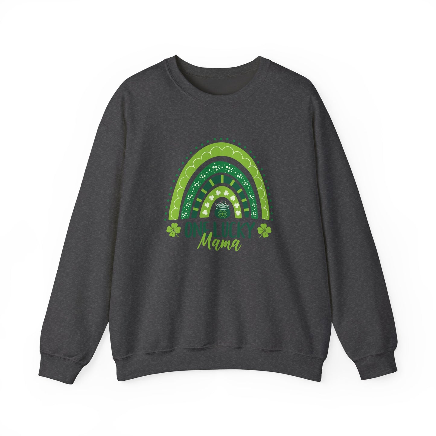 One Lucky Mama Crewneck Sweatshirt - St. Patrick's Day Design