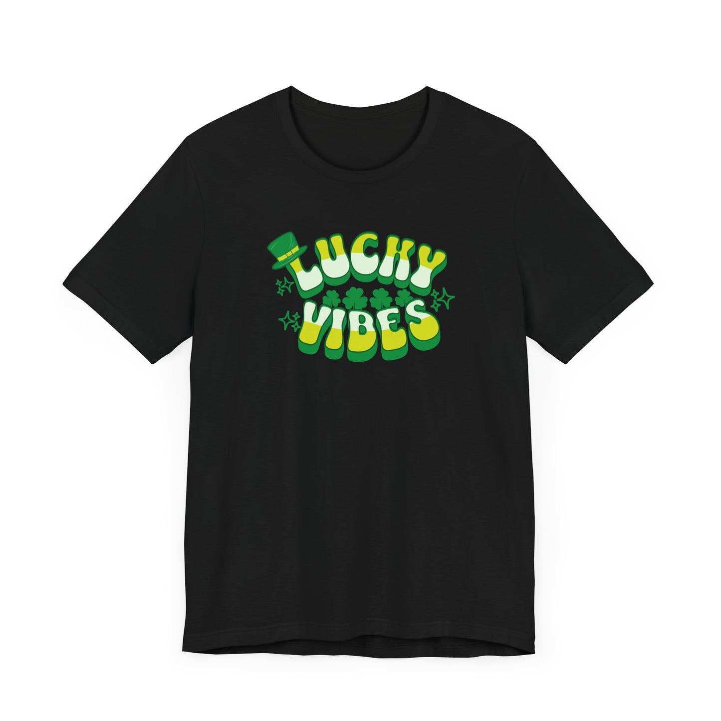 Lucky Vibes Unisex Jersey Tee - St. Patrick's Day Celebration Shirt