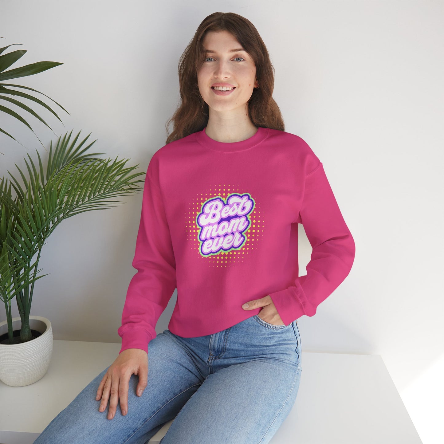 Best Mom Ever Unisex Crewneck Sweatshirt