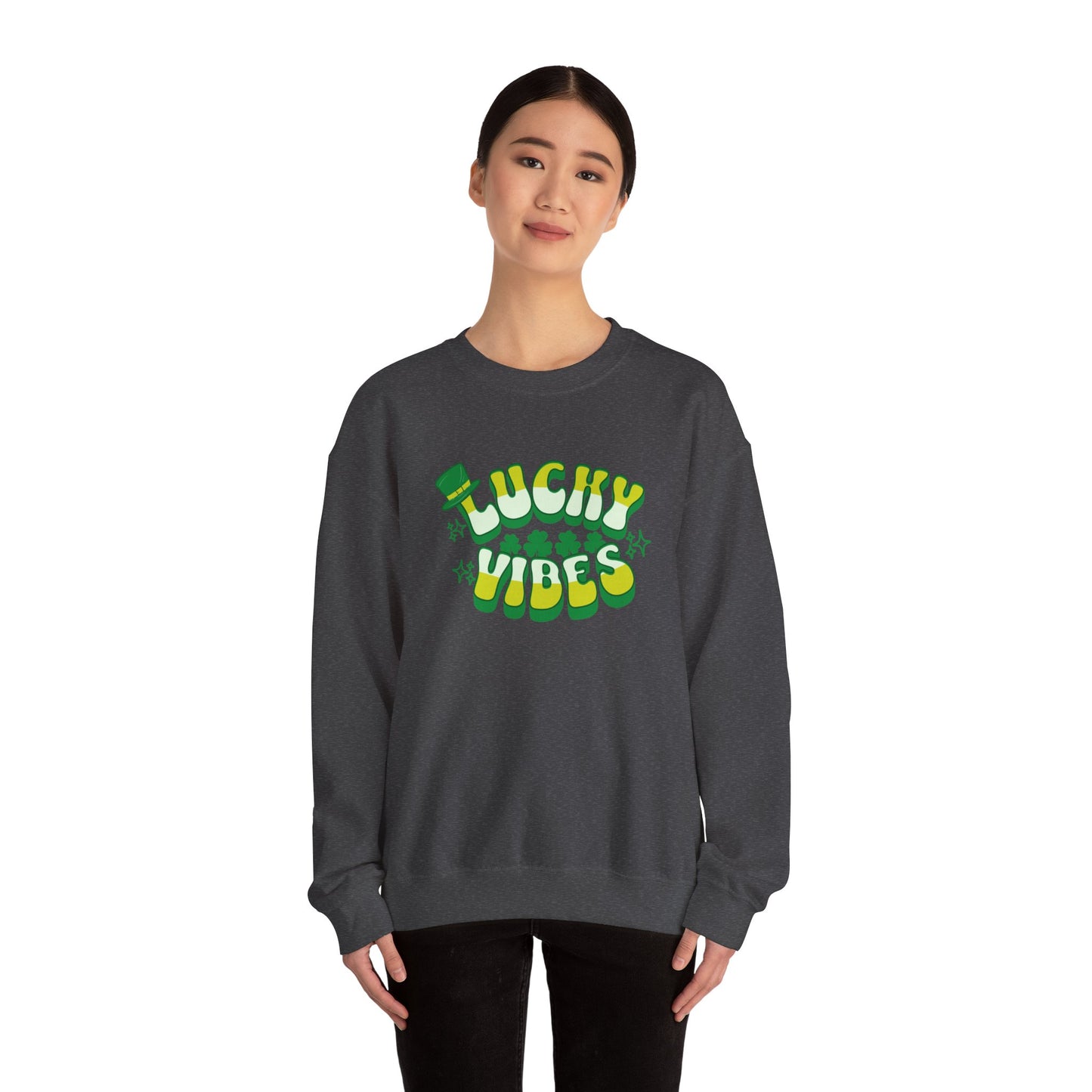 Lucky Vibes - Crewneck Sweatshirt