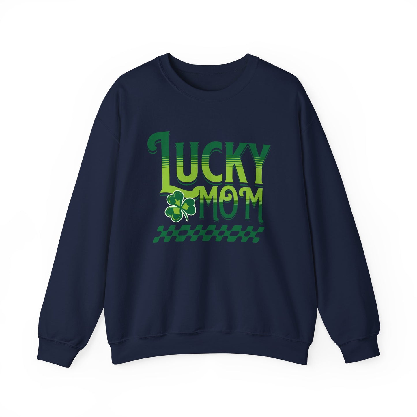 Lucky Mom St. Patrick's Day Crewneck Sweatshirt