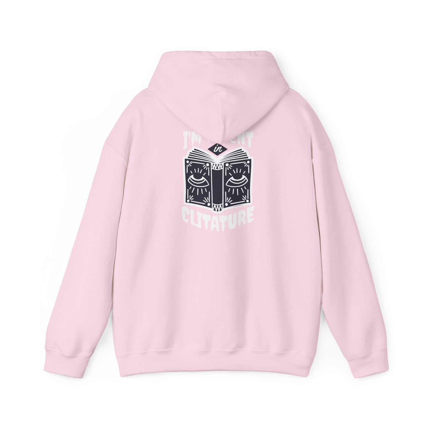 "I'm Fluent" Cozy Book Lover's Hoodie, Unisex Sweatshirt, Literary Gift, Reading Hoodie, Bookish Apparel, Gift for Readers
