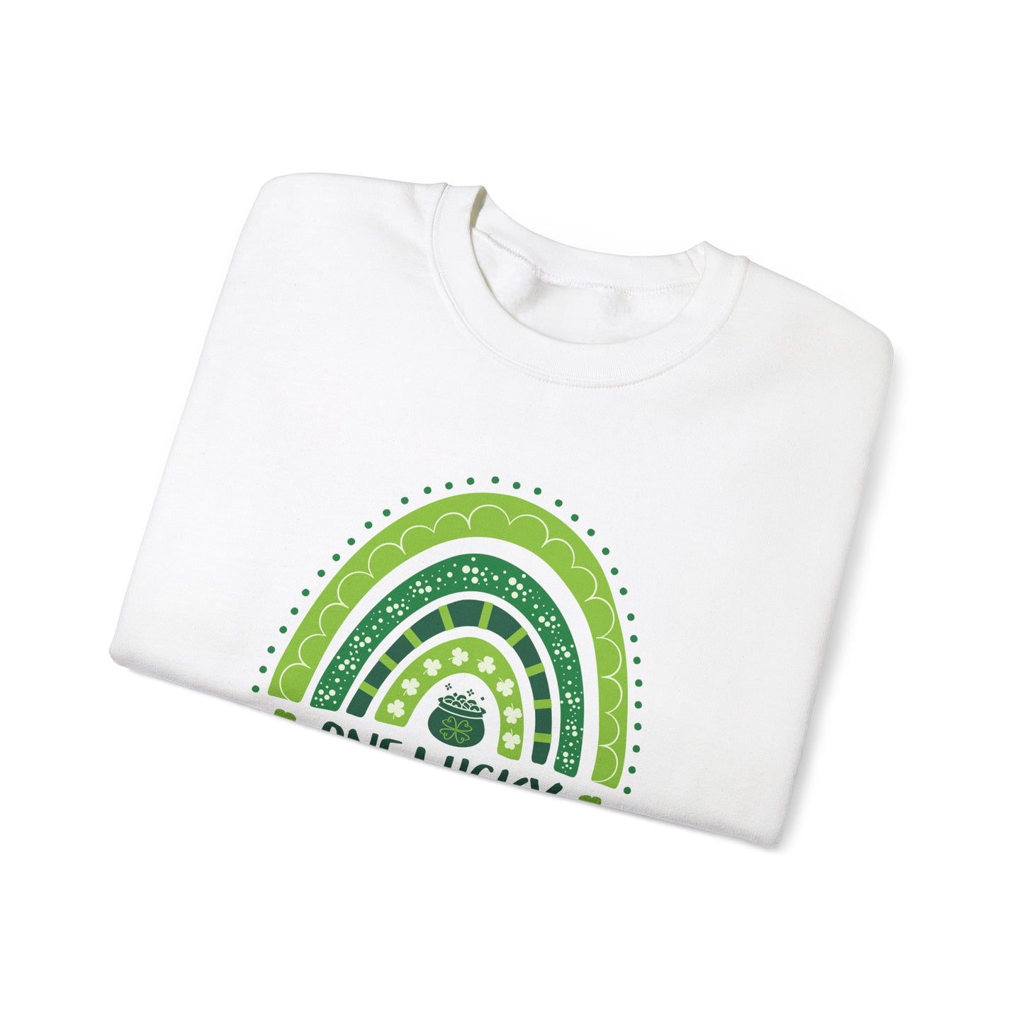 One Lucky Mama Crewneck Sweatshirt - St. Patrick's Day Design