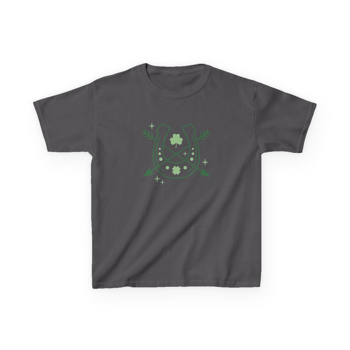 Lucky Horseshoe Kids Tee - St. Patrick's Day T-Shirt