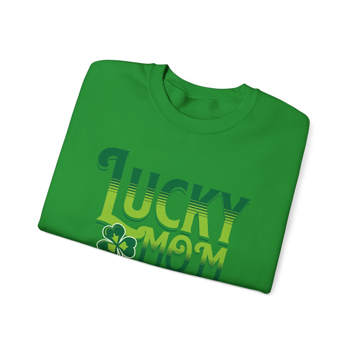 Lucky Mom St. Patrick's Day Crewneck Sweatshirt