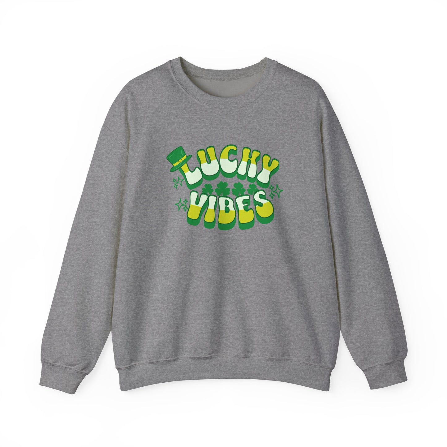 Lucky Vibes - Crewneck Sweatshirt