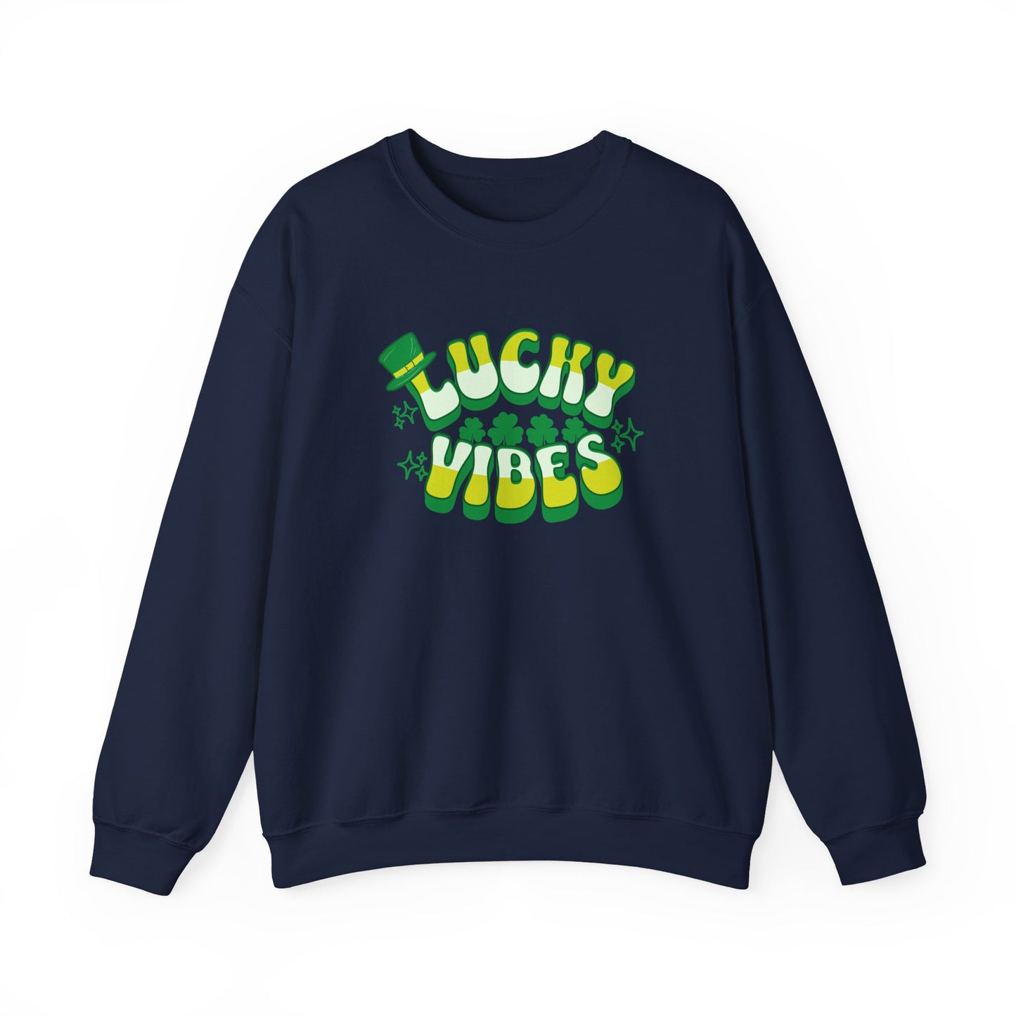 Lucky Vibes - Crewneck Sweatshirt
