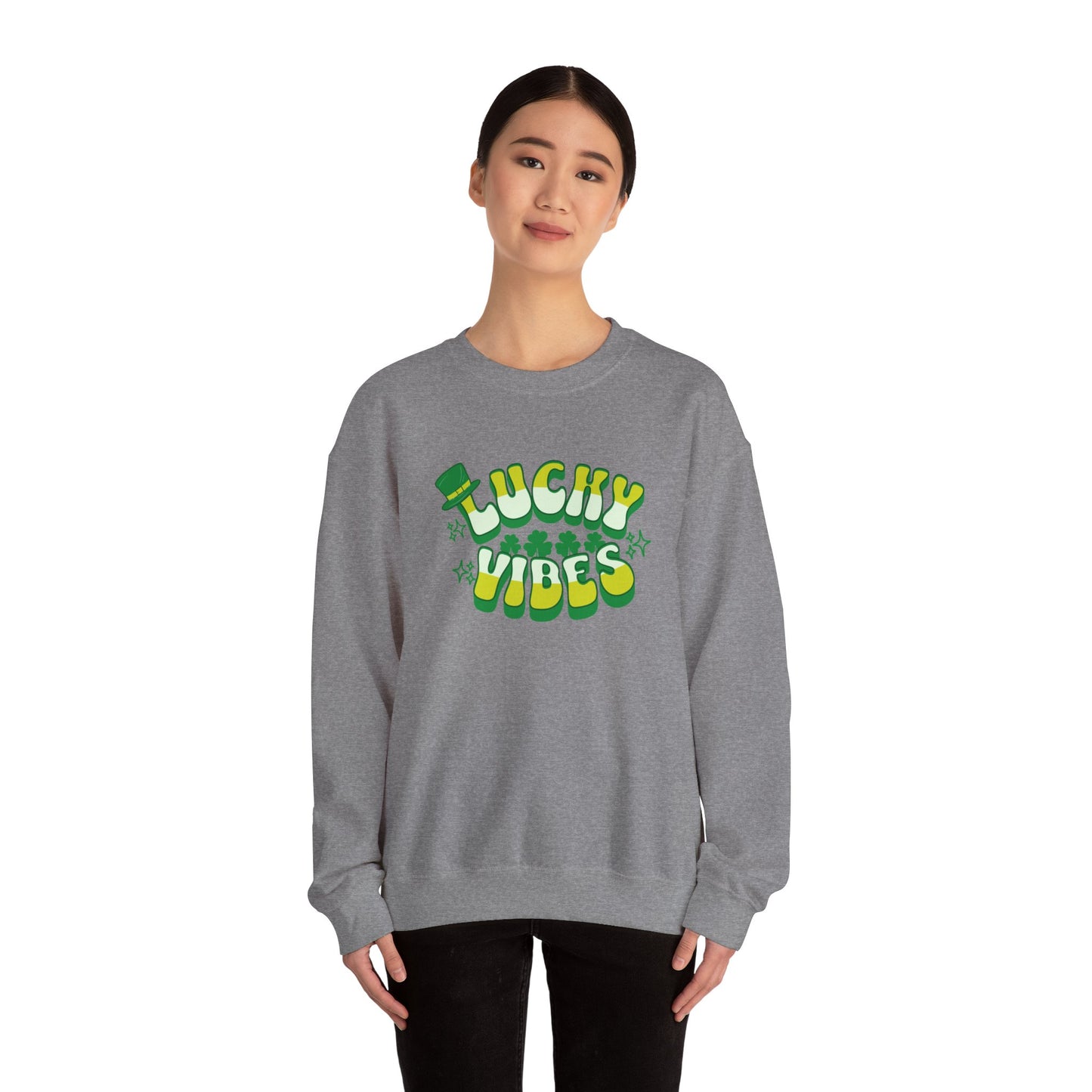 Lucky Vibes - Crewneck Sweatshirt