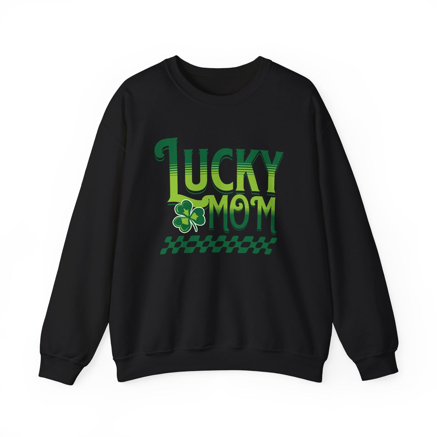 Lucky Mom St. Patrick's Day Crewneck Sweatshirt