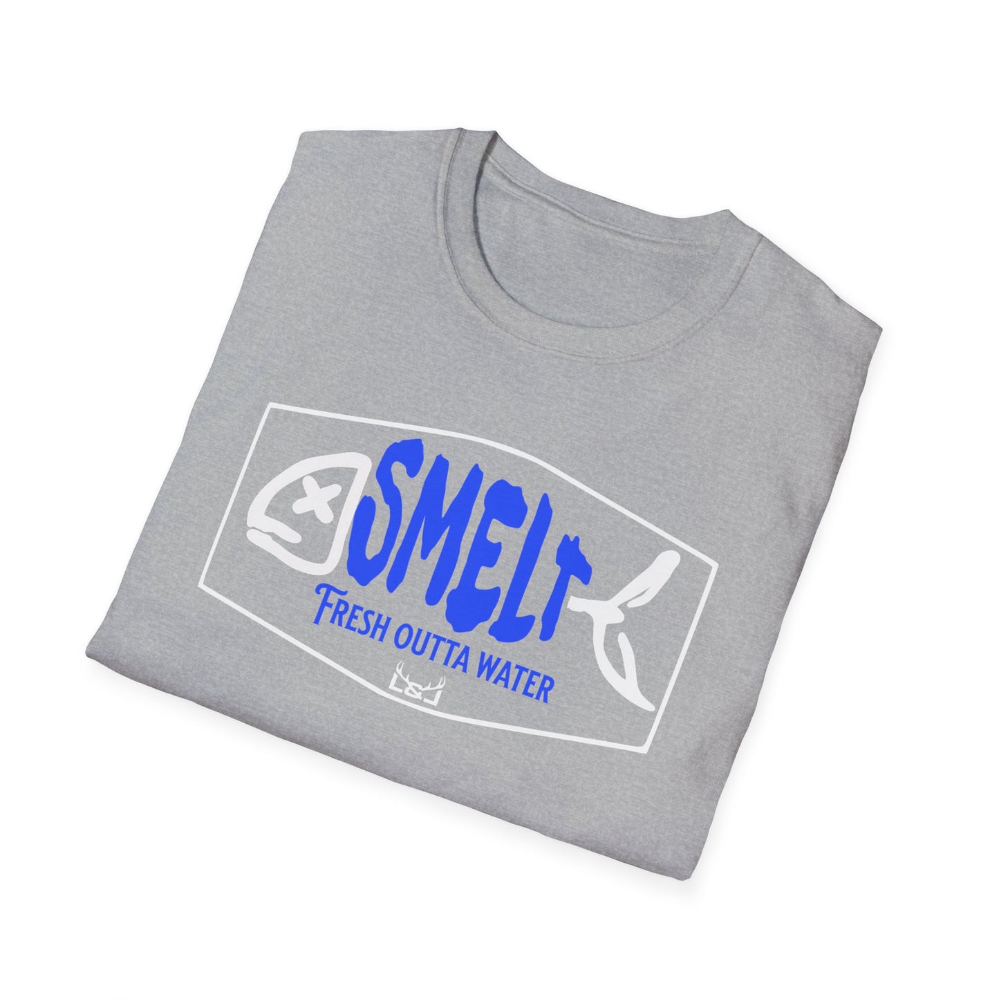 Smelt - "framed blue & white"