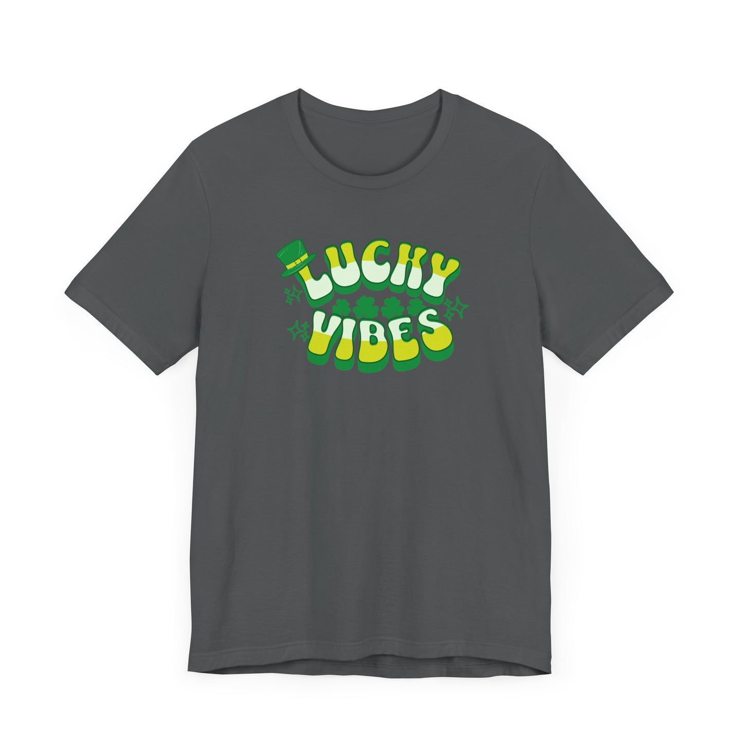 Lucky Vibes Unisex Jersey Tee - St. Patrick's Day Celebration Shirt