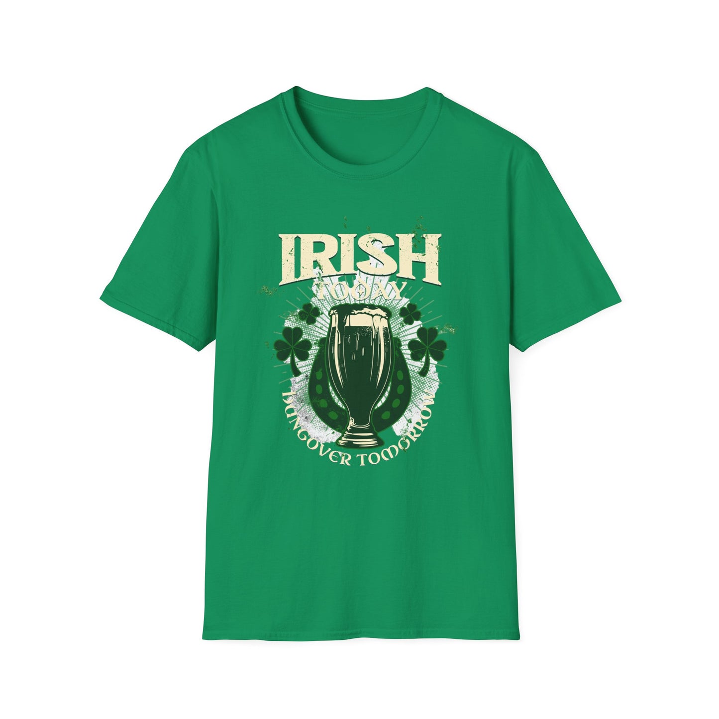 Irish Hangover Tomorrow Unisex Softstyle T-Shirt