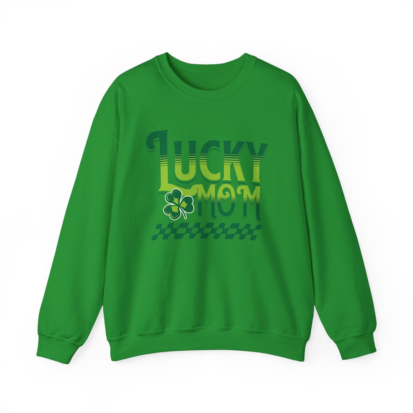 Lucky Mom St. Patrick's Day Crewneck Sweatshirt