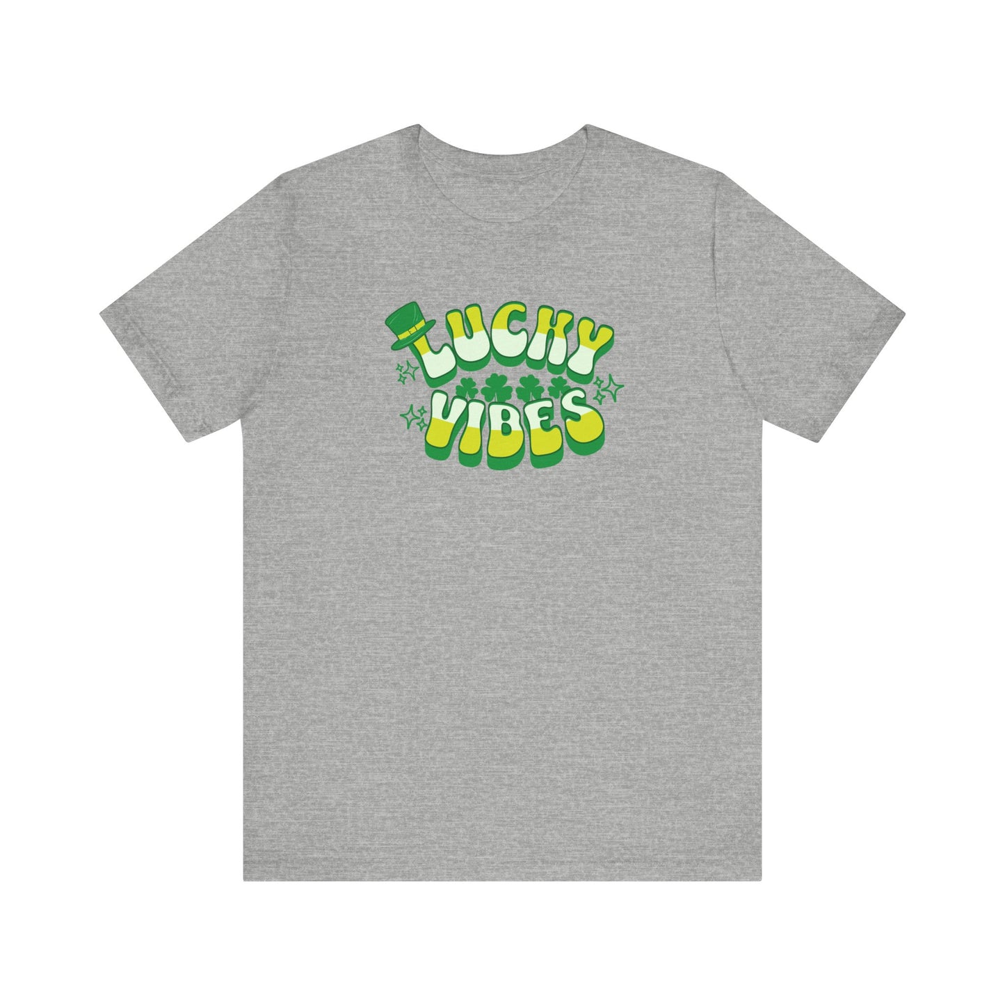 Lucky Vibes Unisex Jersey Tee - St. Patrick's Day Celebration Shirt