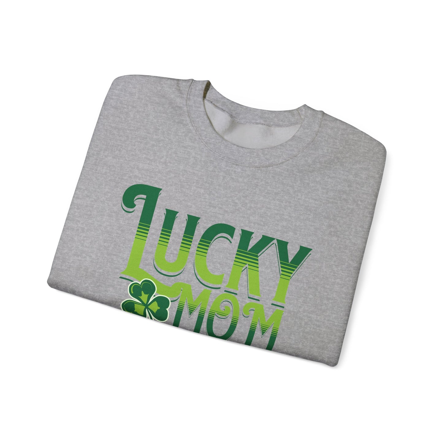 Lucky Mom St. Patrick's Day Crewneck Sweatshirt