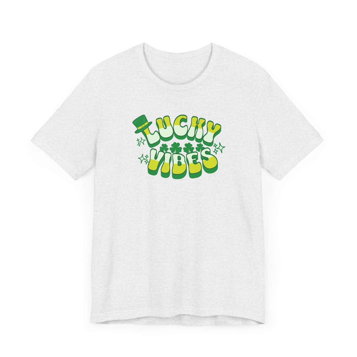 Lucky Vibes Unisex Jersey Tee - St. Patrick's Day Celebration Shirt