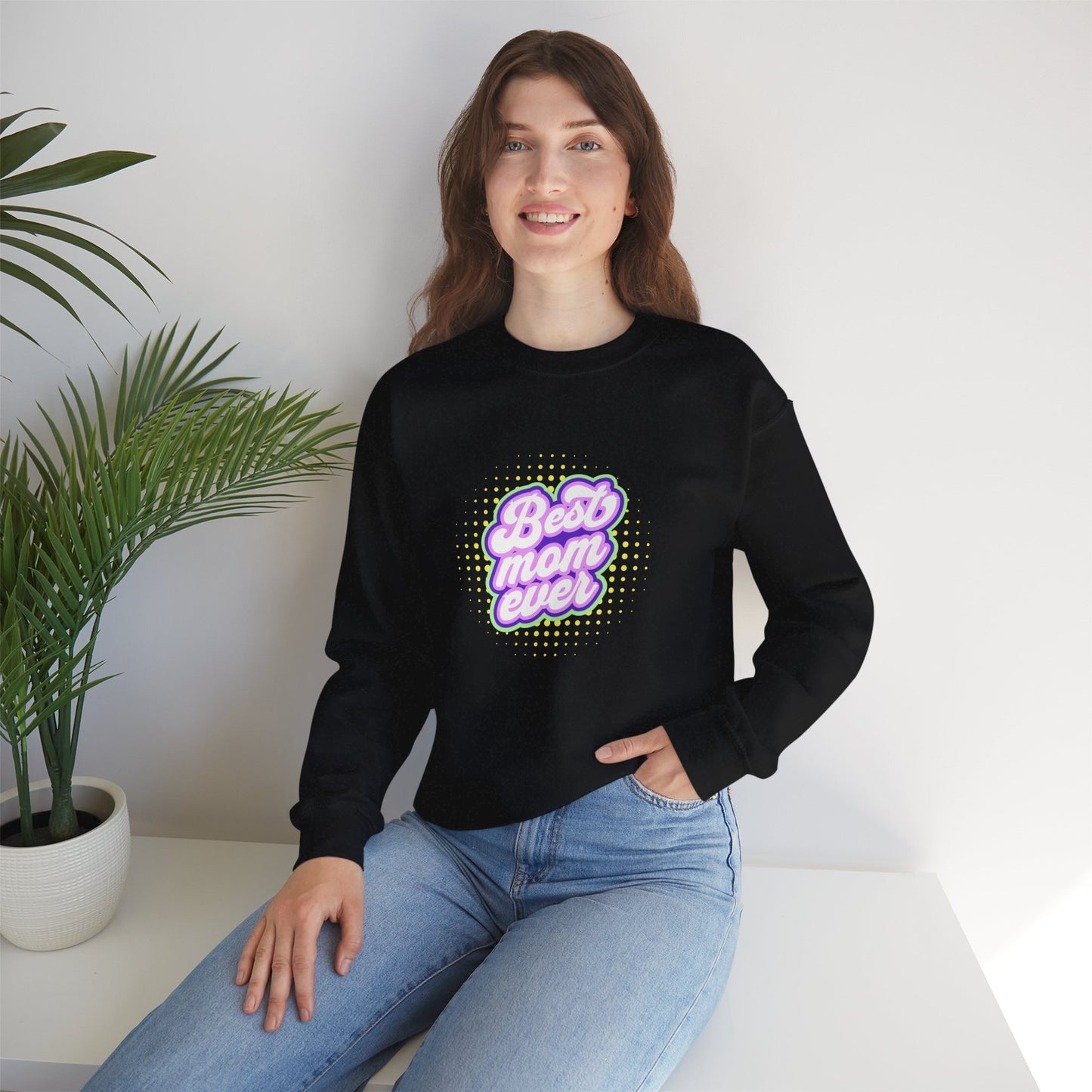 Best Mom Ever Unisex Crewneck Sweatshirt