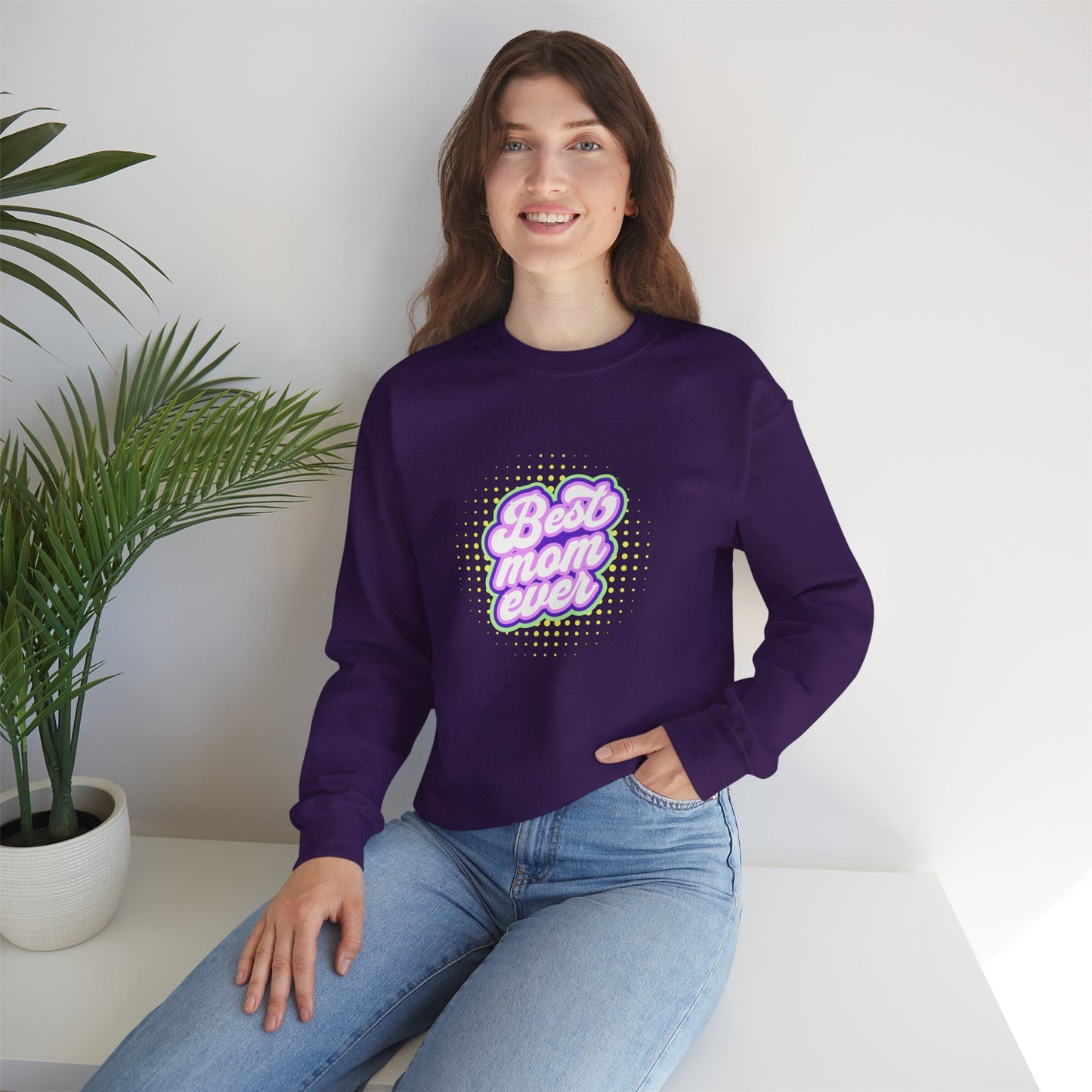 Best Mom Ever Unisex Crewneck Sweatshirt