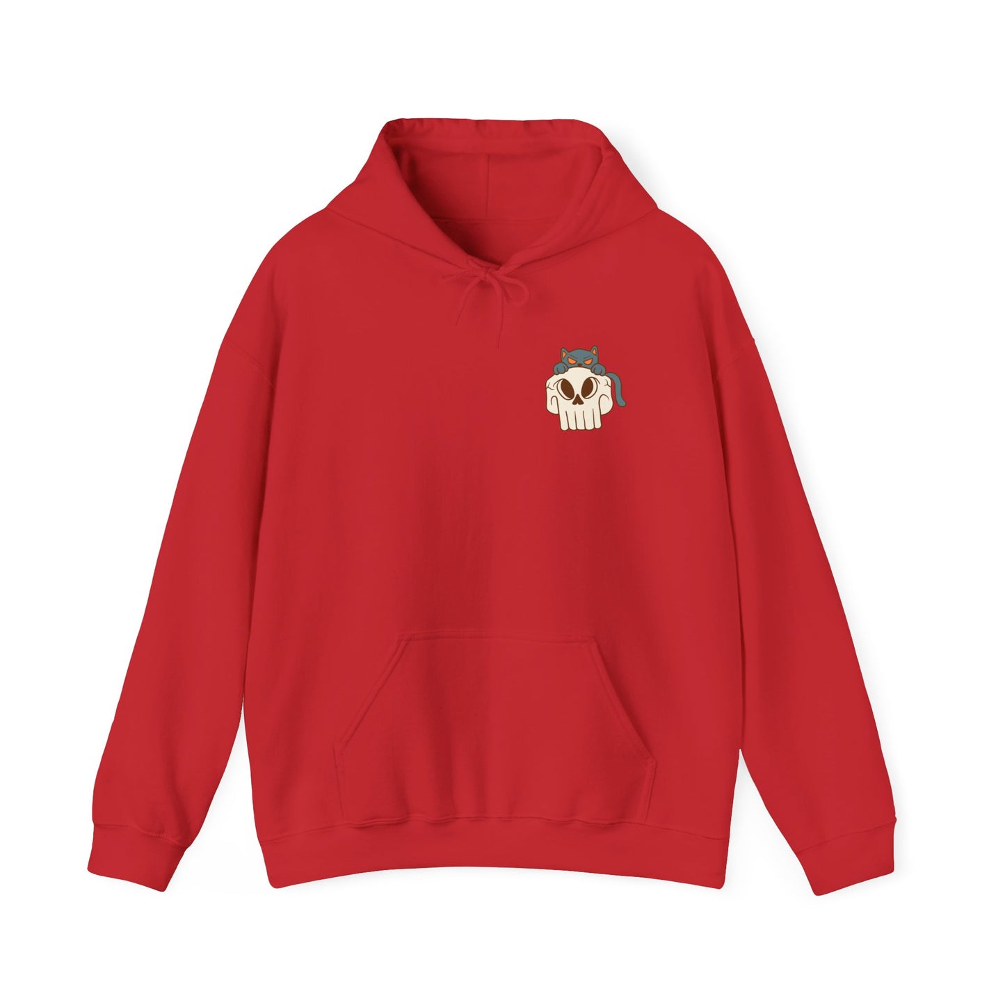 Spooky Season Unisex Hoodie, Halloween Sweatshirt, Cozy Fall Layer, Graphic Pullover, Perfect for Bonfires, Trick or Treat