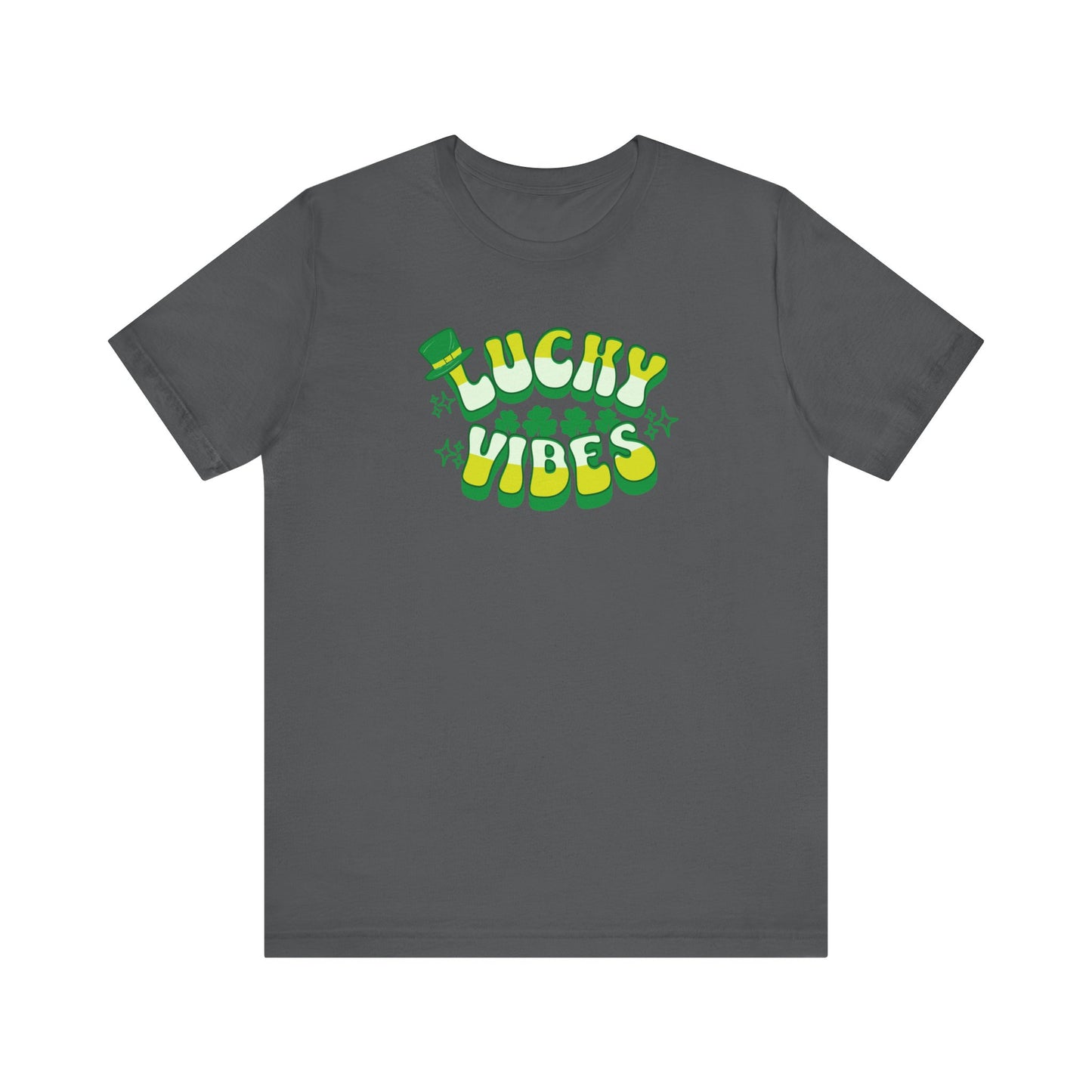 Lucky Vibes Unisex Jersey Tee - St. Patrick's Day Celebration Shirt