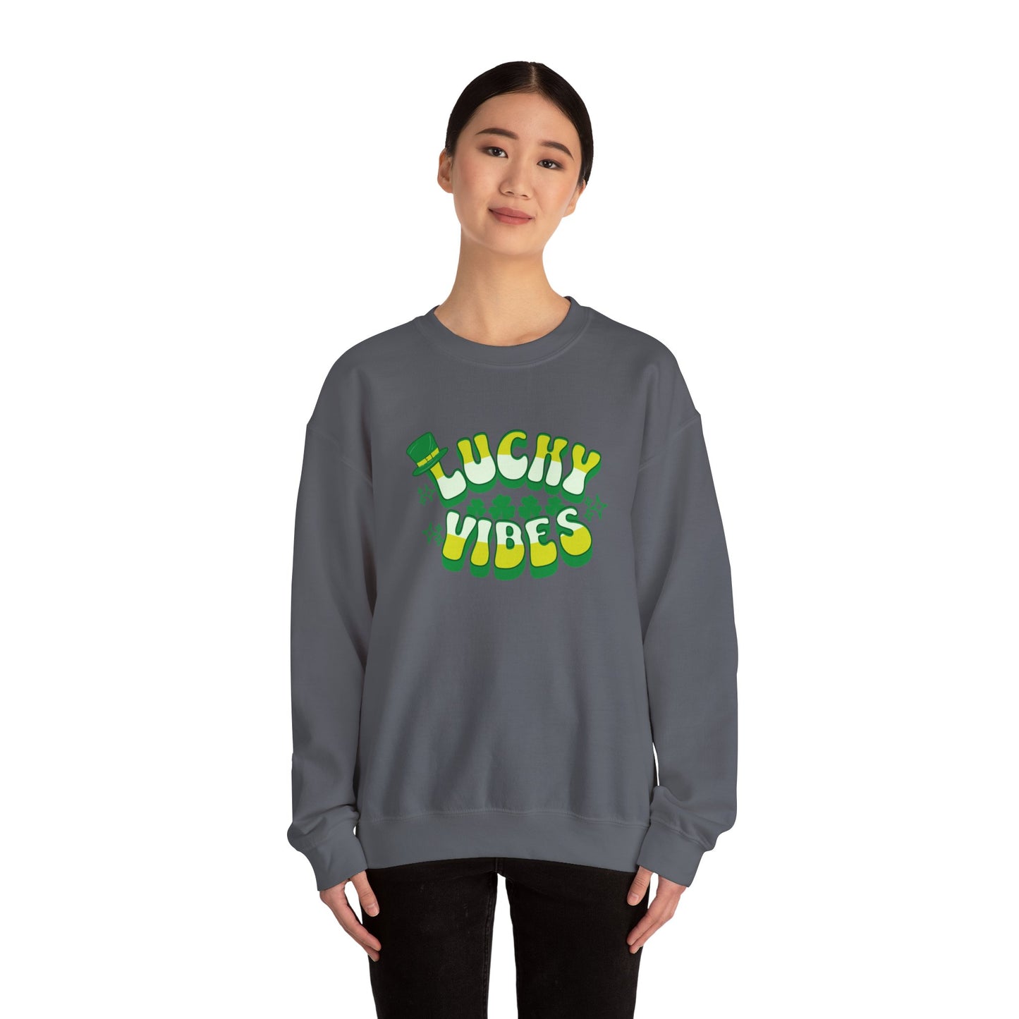 Lucky Vibes - Crewneck Sweatshirt