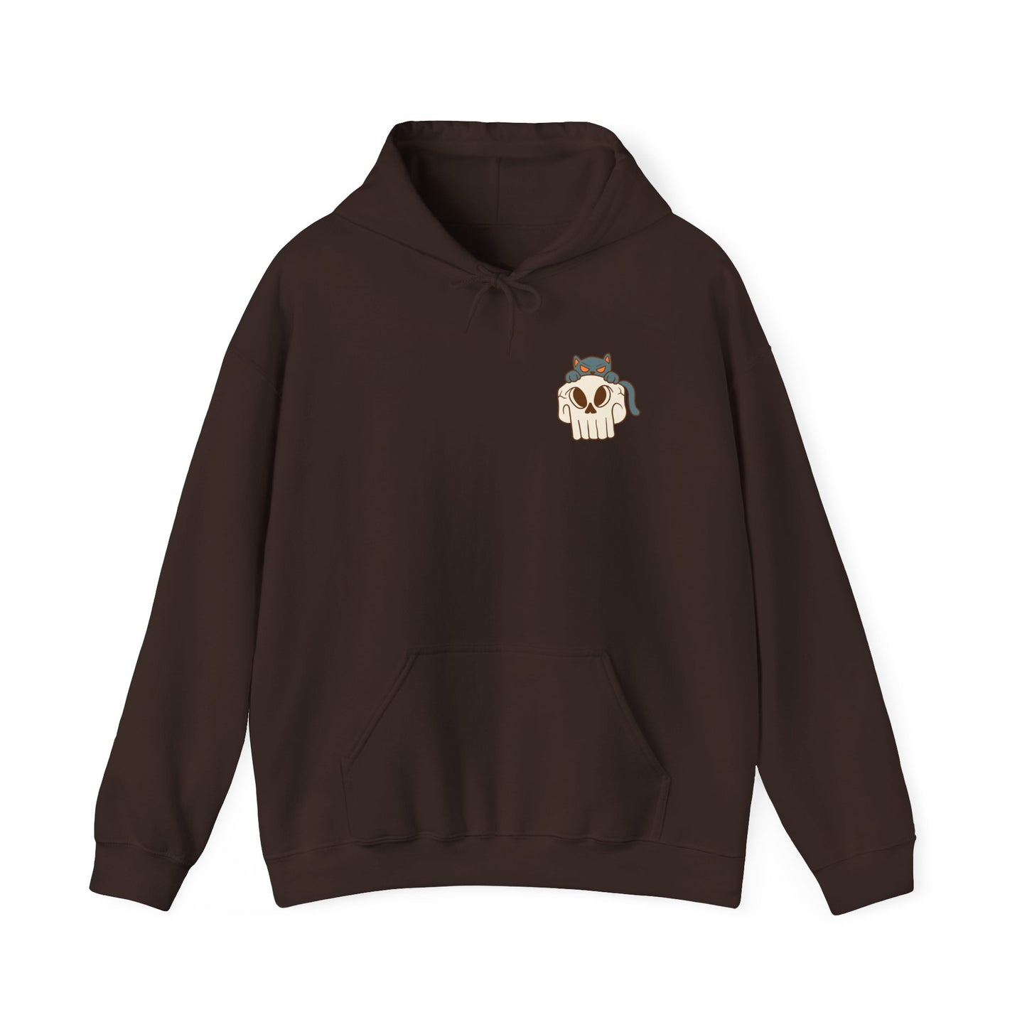 Spooky Season Unisex Hoodie, Halloween Sweatshirt, Cozy Fall Layer, Graphic Pullover, Perfect for Bonfires, Trick or Treat