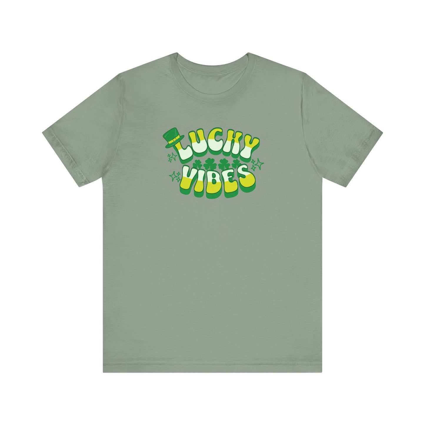 Lucky Vibes Unisex Jersey Tee - St. Patrick's Day Celebration Shirt