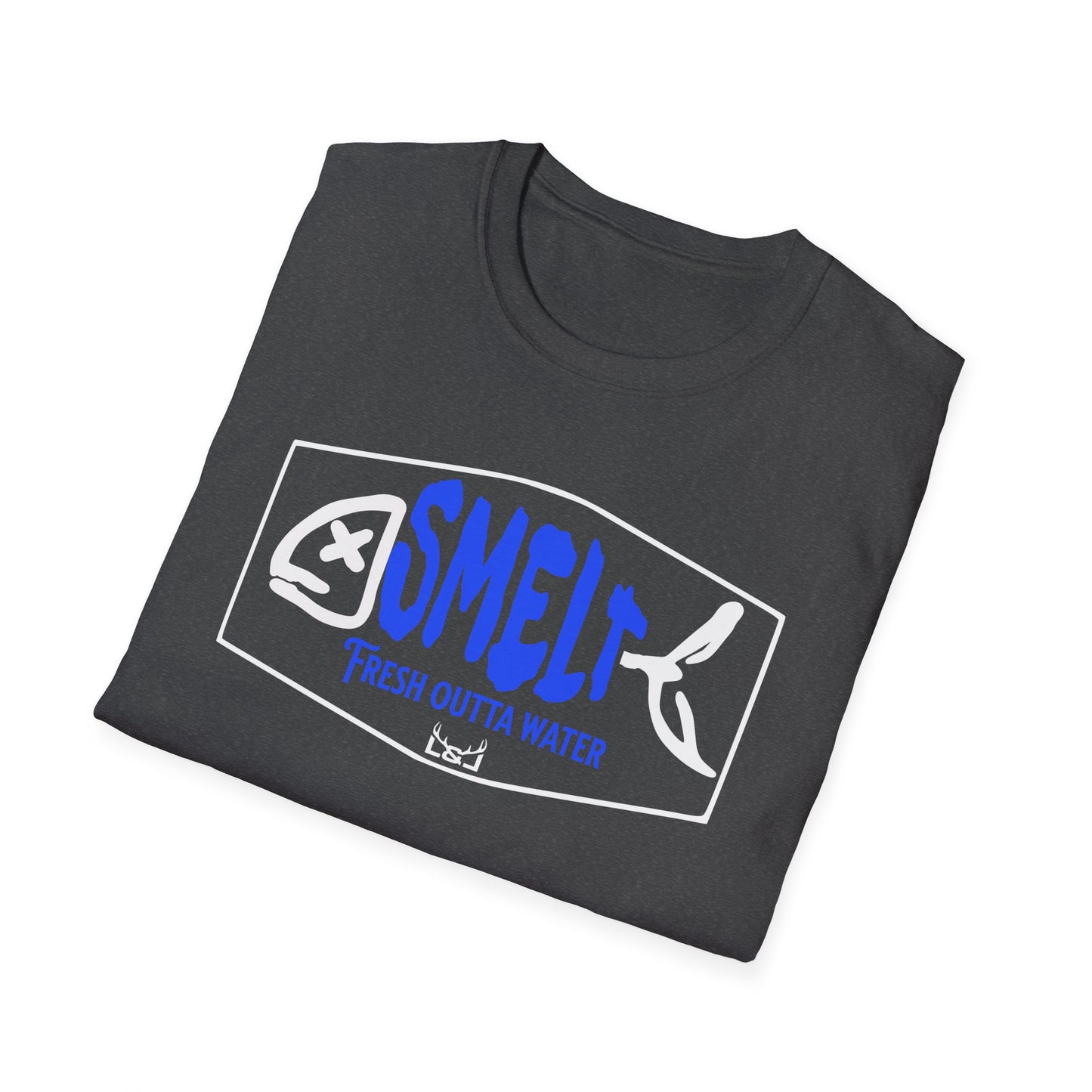 Smelt - "framed blue & white"