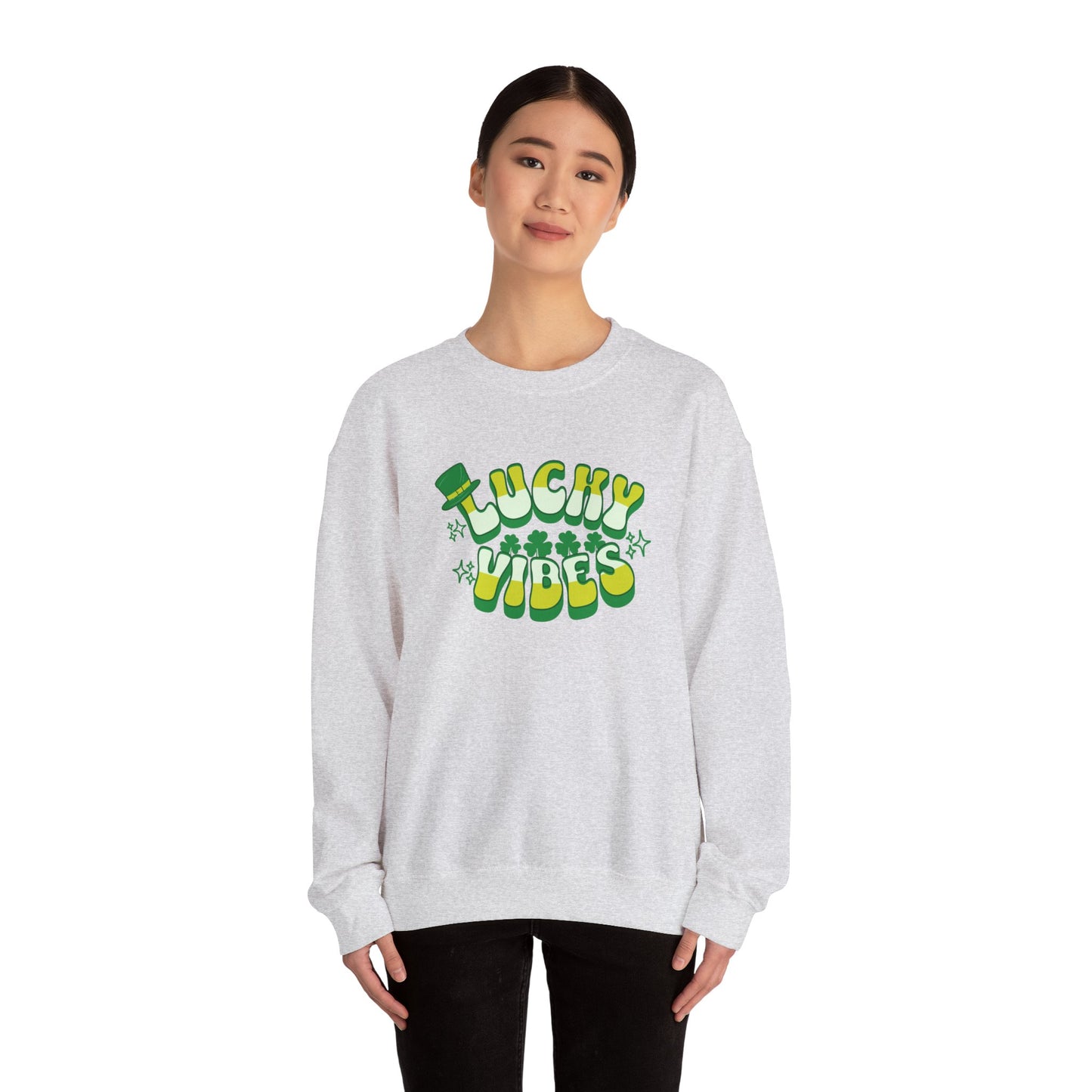 Lucky Vibes - Crewneck Sweatshirt